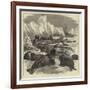 The Crew of the Pandora Shooting Seals-null-Framed Giclee Print