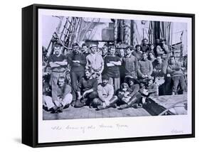 The Crew of the 'Terra Nova', from 'Scott's Last Expedition'-Herbert Ponting-Framed Stretched Canvas