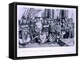 The Crew of the 'Terra Nova', from 'Scott's Last Expedition'-Herbert Ponting-Framed Stretched Canvas