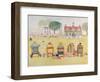 The Cricket Match, 1989-Gillian Lawson-Framed Giclee Print