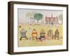 The Cricket Match, 1989-Gillian Lawson-Framed Giclee Print