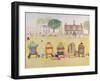 The Cricket Match, 1989-Gillian Lawson-Framed Giclee Print