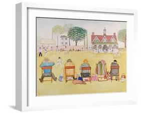 The Cricket Match, 1989-Gillian Lawson-Framed Giclee Print