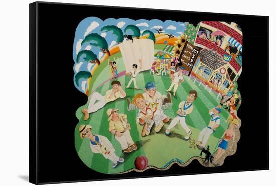The Cricket Match, 2010-Tony Todd-Framed Stretched Canvas