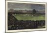 The Cricket Match, Australia V England, at Kennington Oval-null-Mounted Giclee Print