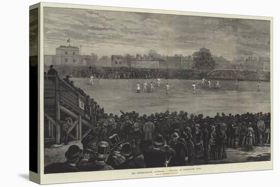 The Cricket-Match, Australia Vs England, at Kennington Oval-null-Stretched Canvas