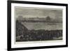 The Cricket-Match, Australia Vs England, at Kennington Oval-null-Framed Giclee Print