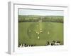 The Cricket Match-Maggie Rowe-Framed Giclee Print