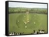 The Cricket Match-Maggie Rowe-Framed Stretched Canvas