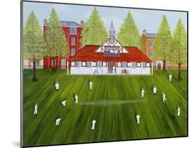 The Cricket Match-Mark Baring-Mounted Giclee Print