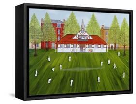 The Cricket Match-Mark Baring-Framed Stretched Canvas