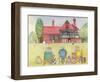 The Cricket Match-Gillian Lawson-Framed Giclee Print