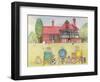 The Cricket Match-Gillian Lawson-Framed Giclee Print