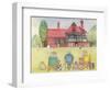 The Cricket Match-Gillian Lawson-Framed Giclee Print