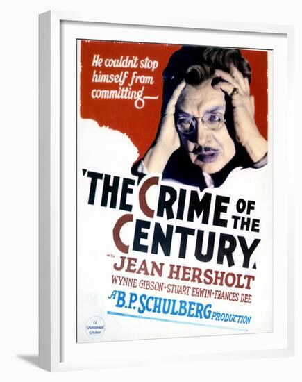 The Crime of the Century - Movie Poster Reproduction-null-Framed Photo