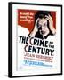The Crime of the Century - Movie Poster Reproduction-null-Framed Photo