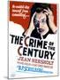 The Crime of the Century - Movie Poster Reproduction-null-Mounted Photo