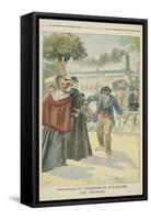 The Crime', the Assassination of Elizabeth-Fortune Louis Meaulle-Framed Stretched Canvas