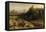 The Crimea, Mountain Landscape with River, 1868-null-Framed Stretched Canvas