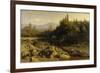 The Crimea, Mountain Landscape with River, 1868-null-Framed Giclee Print