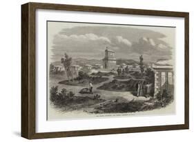 The Crimea Revisited, the French Cemetery-null-Framed Giclee Print