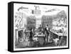 The Criminal Museum at the Convict Office, Metropolitan Police Department, London, 1883-Swain-Framed Stretched Canvas