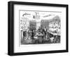 The Criminal Museum at the Convict Office, Metropolitan Police Department, London, 1883-Swain-Framed Giclee Print