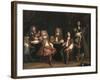 The Crimson Bedchamber-Sir John Baptist de Medina-Framed Giclee Print