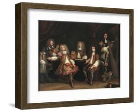 The Crimson Bedchamber-Sir John Baptist de Medina-Framed Giclee Print