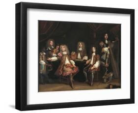 The Crimson Bedchamber-Sir John Baptist de Medina-Framed Giclee Print