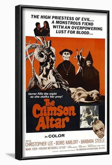 The Crimson Cult, (U.S Title: aka Crimson Altar, British Title: Curse of the Crimson Altar), 1968-null-Framed Art Print