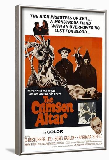 The Crimson Cult, (U.S Title: aka Crimson Altar, British Title: Curse of the Crimson Altar), 1968-null-Framed Art Print