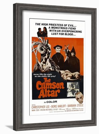 The Crimson Cult, (U.S Title: aka Crimson Altar, British Title: Curse of the Crimson Altar), 1968-null-Framed Art Print