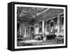 The Crimson Drawing-Room, Windsor Castle, C1888-null-Framed Stretched Canvas