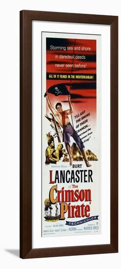 The Crimson Pirate, 1952-null-Framed Art Print