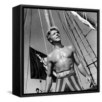 The Crimson Pirate, Burt Lancaster, 1952-null-Framed Stretched Canvas