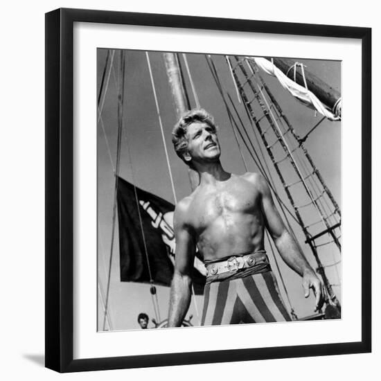 The Crimson Pirate, Burt Lancaster, 1952-null-Framed Photo