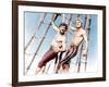 The Crimson Pirate, Nick Cravat, Burt Lancaster, 1952-null-Framed Photo