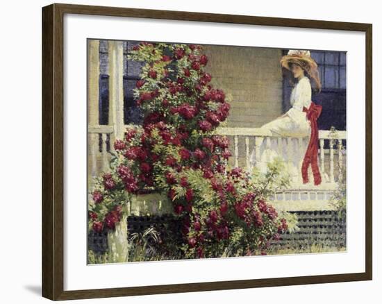 The Crimson Rambler-Philip Leslie Hale-Framed Giclee Print