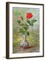 The Crimson Rose, a Messenger of Love-Albert Williams-Framed Giclee Print