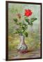 The Crimson Rose, a Messenger of Love-Albert Williams-Framed Giclee Print