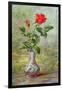 The Crimson Rose, a Messenger of Love-Albert Williams-Framed Giclee Print