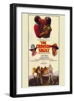 The Crimson Skull-null-Framed Art Print