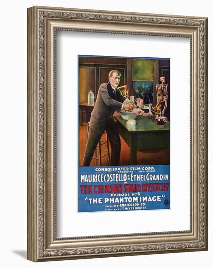 The Crimson Stain Mystery - 1916 II-null-Framed Giclee Print