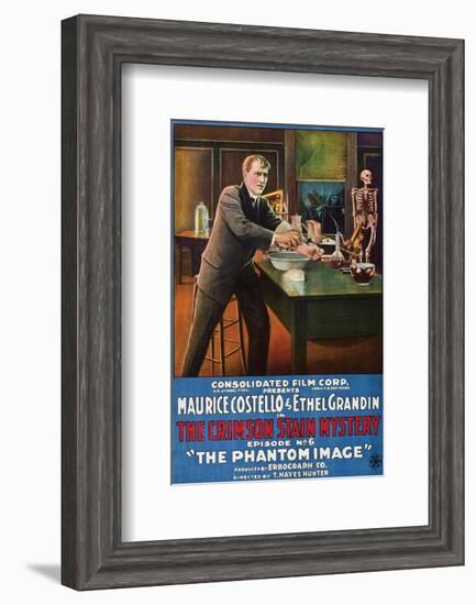 The Crimson Stain Mystery - 1916 II-null-Framed Giclee Print