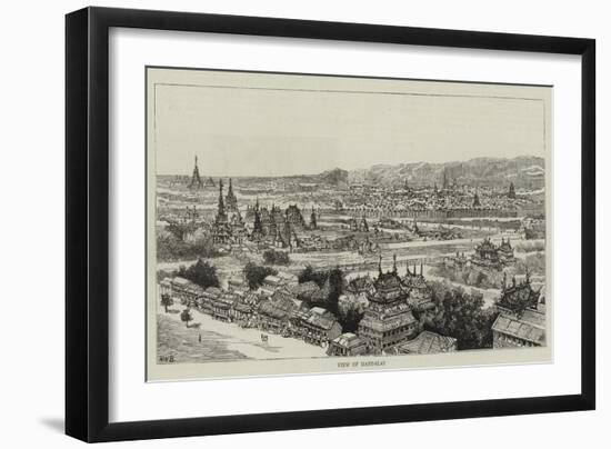 The Crisis in Burma-null-Framed Premium Giclee Print