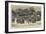 The Crisis in Burmah, Mounted Battery at the British Frontier Station, Tounghoo-null-Framed Giclee Print