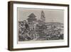 The Crisis in China, Fighting on the Ramparts-Richard Caton Woodville II-Framed Giclee Print