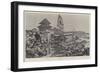 The Crisis in China, Fighting on the Ramparts-Richard Caton Woodville II-Framed Giclee Print