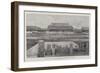 The Crisis in China, One of the Courts of the Imperial Palace at Peking-Joseph Holland Tringham-Framed Giclee Print